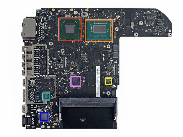 2012 款苹果 Mac mini 的电脑主板