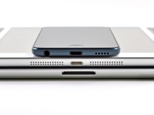 第三代 iPad、iPad mini、iPod touch 尺寸对比