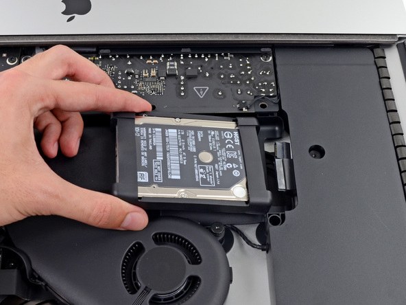 超薄苹果 iMac 的硬盘