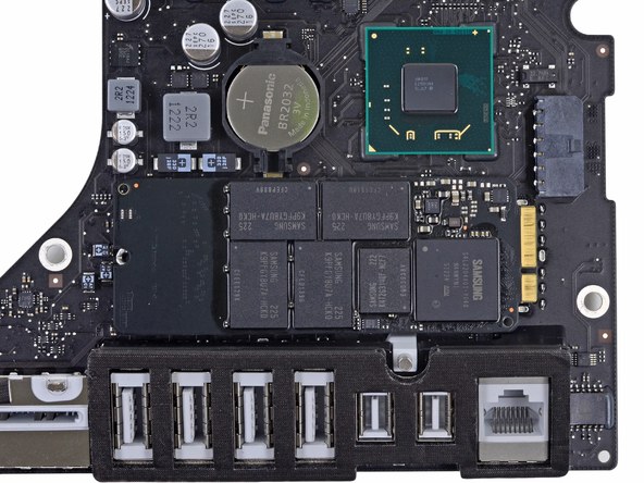 超薄苹果 iMac 的主板
