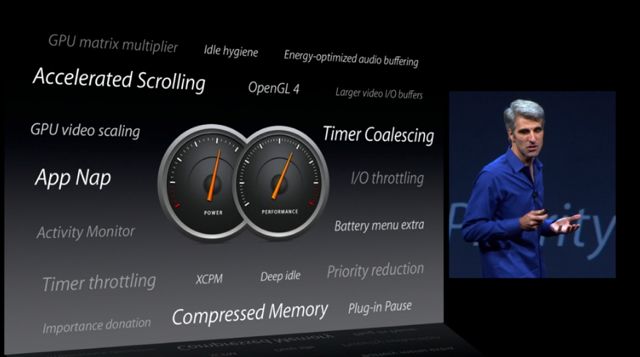 苹果 OS X Mavericks 系统的主要新功能