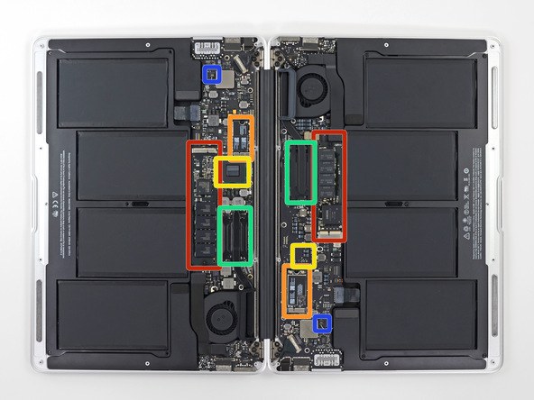 2013 款苹果 MacBook Air 笔记本电脑拆机组图