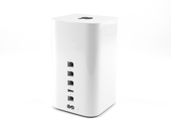 2013 款苹果 AirPort Extreme 无线基站拆机组图