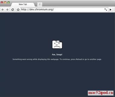 Google Chrome for Mac浏览器截图