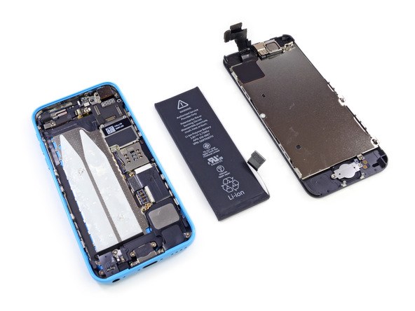 苹果 iPhone 5c 拆机组图