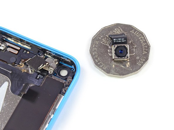苹果 iPhone 5c 拆机组图