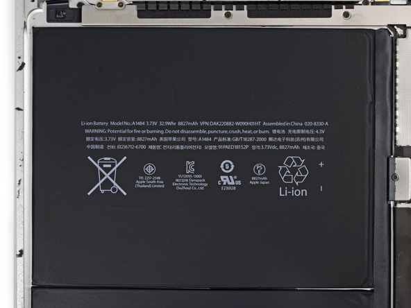 苹果 iPad Air 拆机组图
