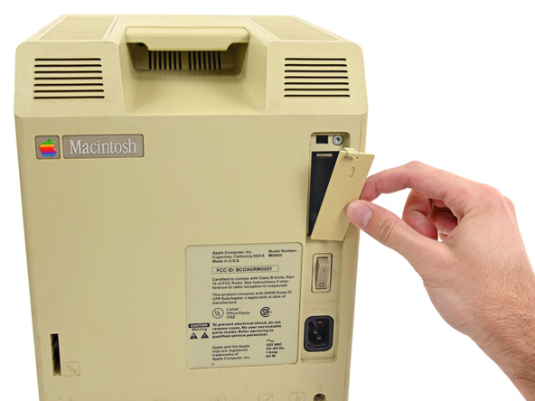 苹果 Macintosh 128K 拆机组图