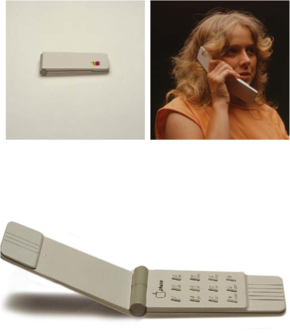 苹果公司 1984 年设计的翻盖手机