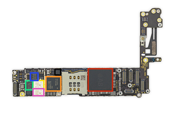 苹果 iPhone 6、iPhone 6 Plus 拆机组图