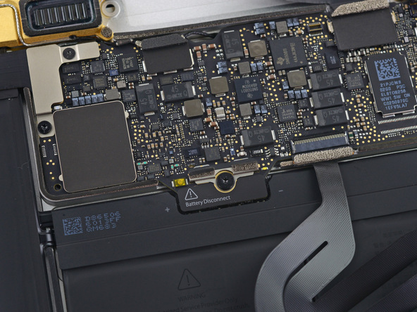 苹果 Retina Macbook 2015 拆机组图