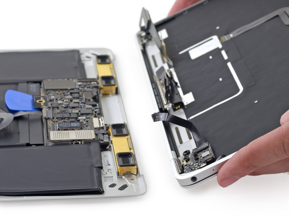 苹果 Retina Macbook 2015 拆机组图