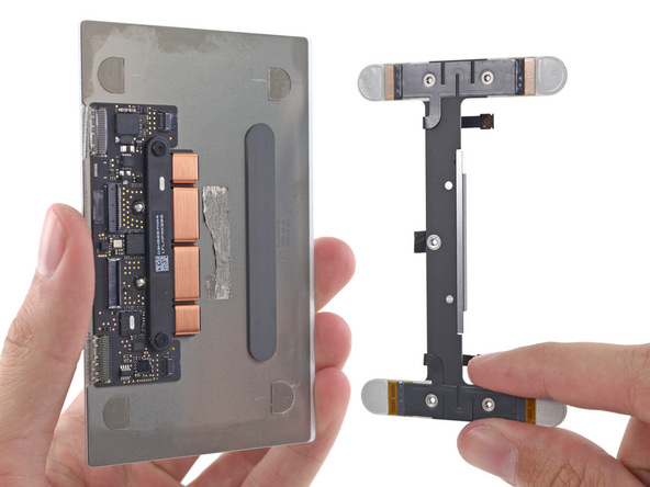 苹果 Retina Macbook 2015 拆机组图