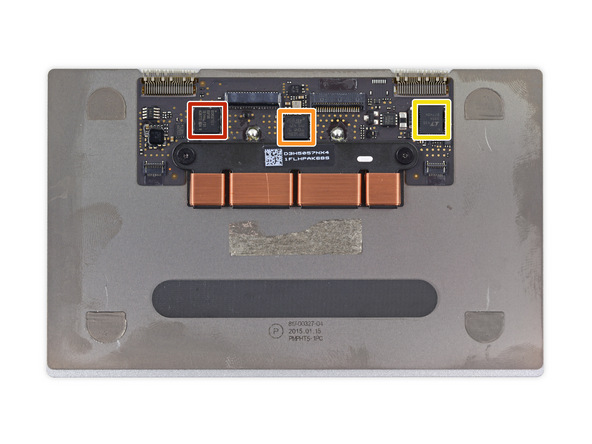 苹果 Retina Macbook 2015 拆机组图