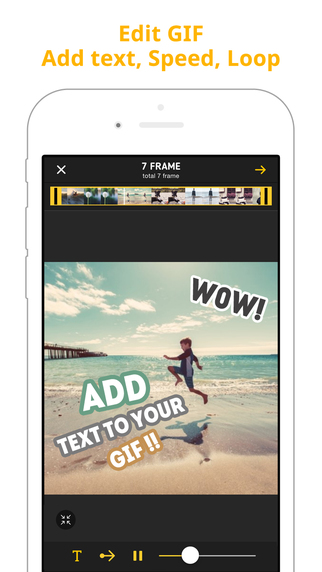 苹果 iPhone、iPad 上把多张照片合成为视频或 GIF 动态图片的应用：ImgPlay