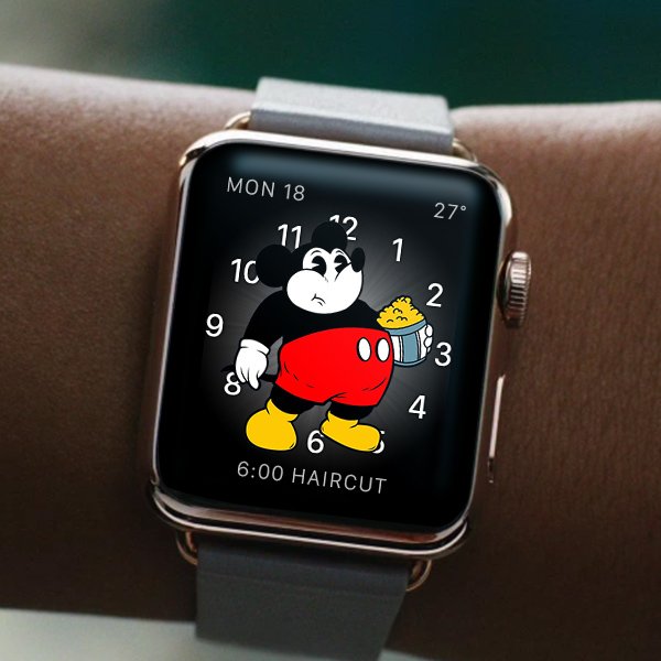 Apple Watch 米老鼠表盘