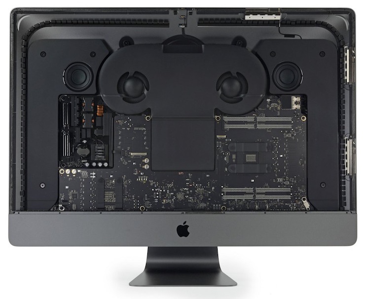 苹果 iMac Pro 内部