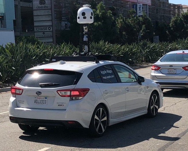 苹果地图街景采集车