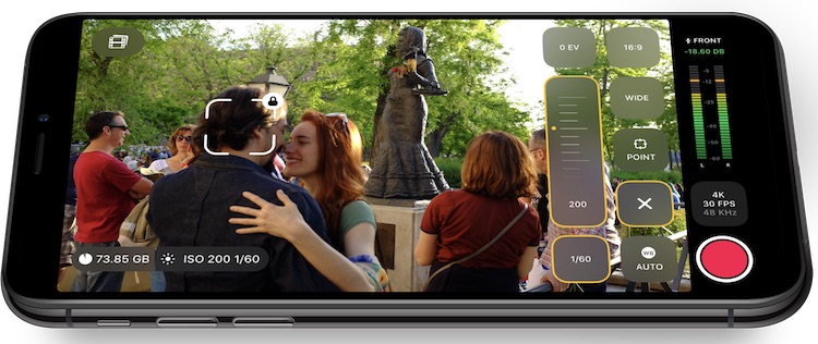 苹果 iPhone 视频拍摄 App：REC - Pro Video Camera