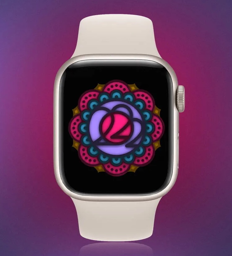 Apple Watch 瑜伽徽章