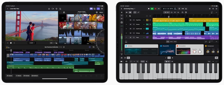 苹果推出 iPad 版 Final Cut Pro 与 Logic Pro