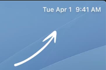 Mac技巧之让苹果电脑隐藏菜单栏后也能在屏幕右上角显示时间和日期：Corner Time