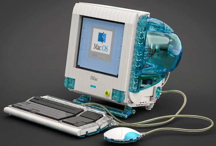 苹果 iMac G3 乐高积木