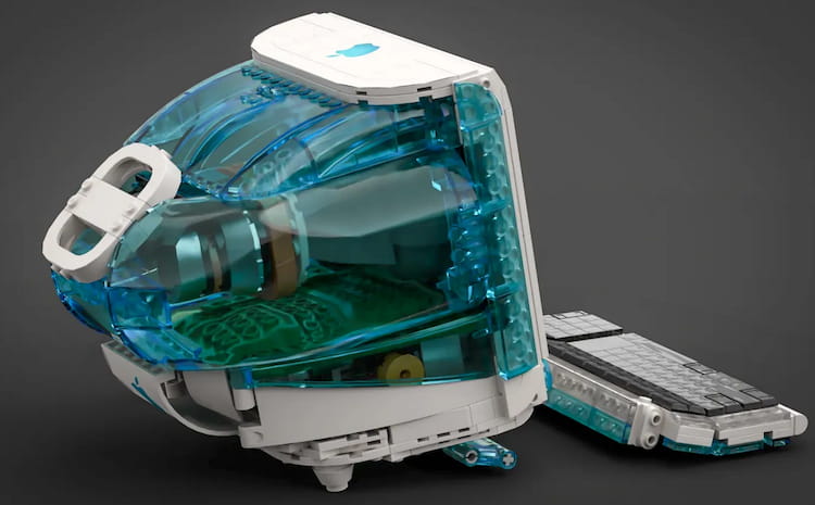 苹果 iMac G3 乐高积木