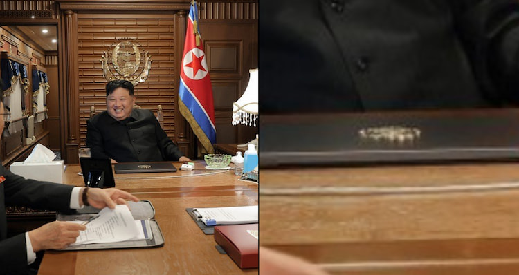 金正恩的电脑，好像是苹果 MacBook Pro