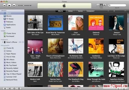 苹果iTunes 8.1界面截图