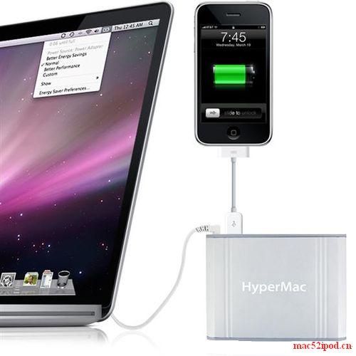 苹果iPhone、iPod与Mac外置电池：HyperMac