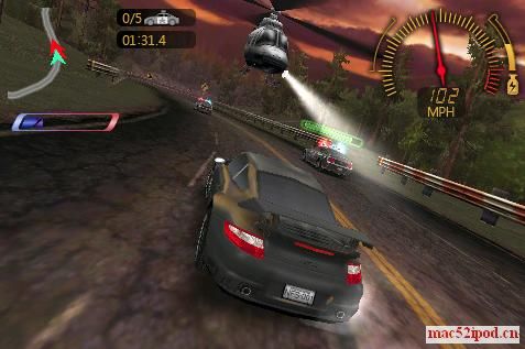 苹果iPhone/iPod touch版极品飞车（Need For Speed）游戏截图