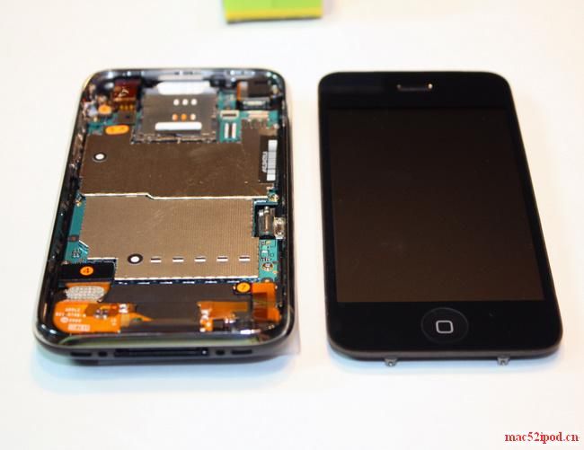 苹果iPhone 3GS手机拆解，彻底分开